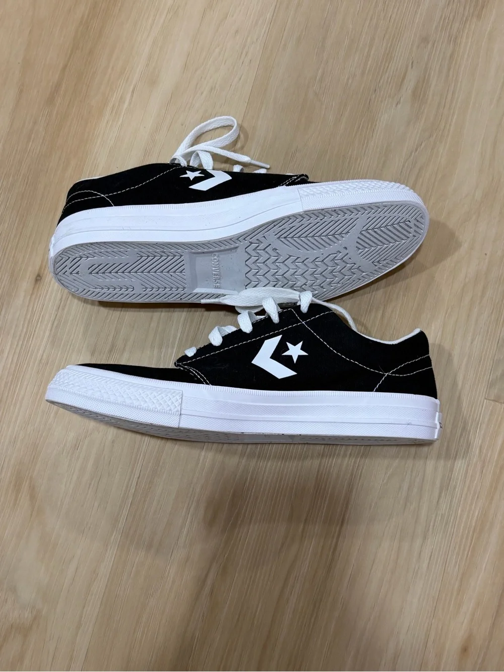 Converse Black/White Day One Low-Top Sneakers